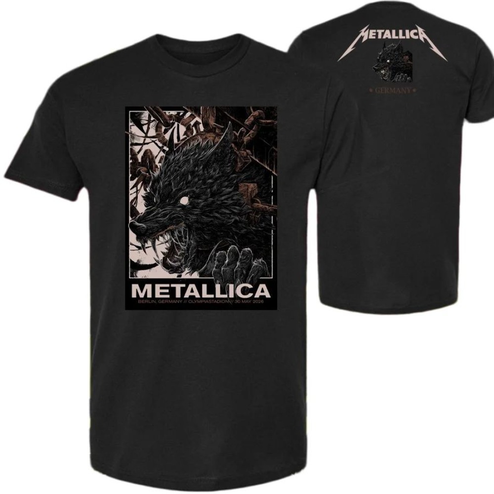 Vintage Fashion Berlin - Metallica M72 베를린 올림피아 스타디움 록