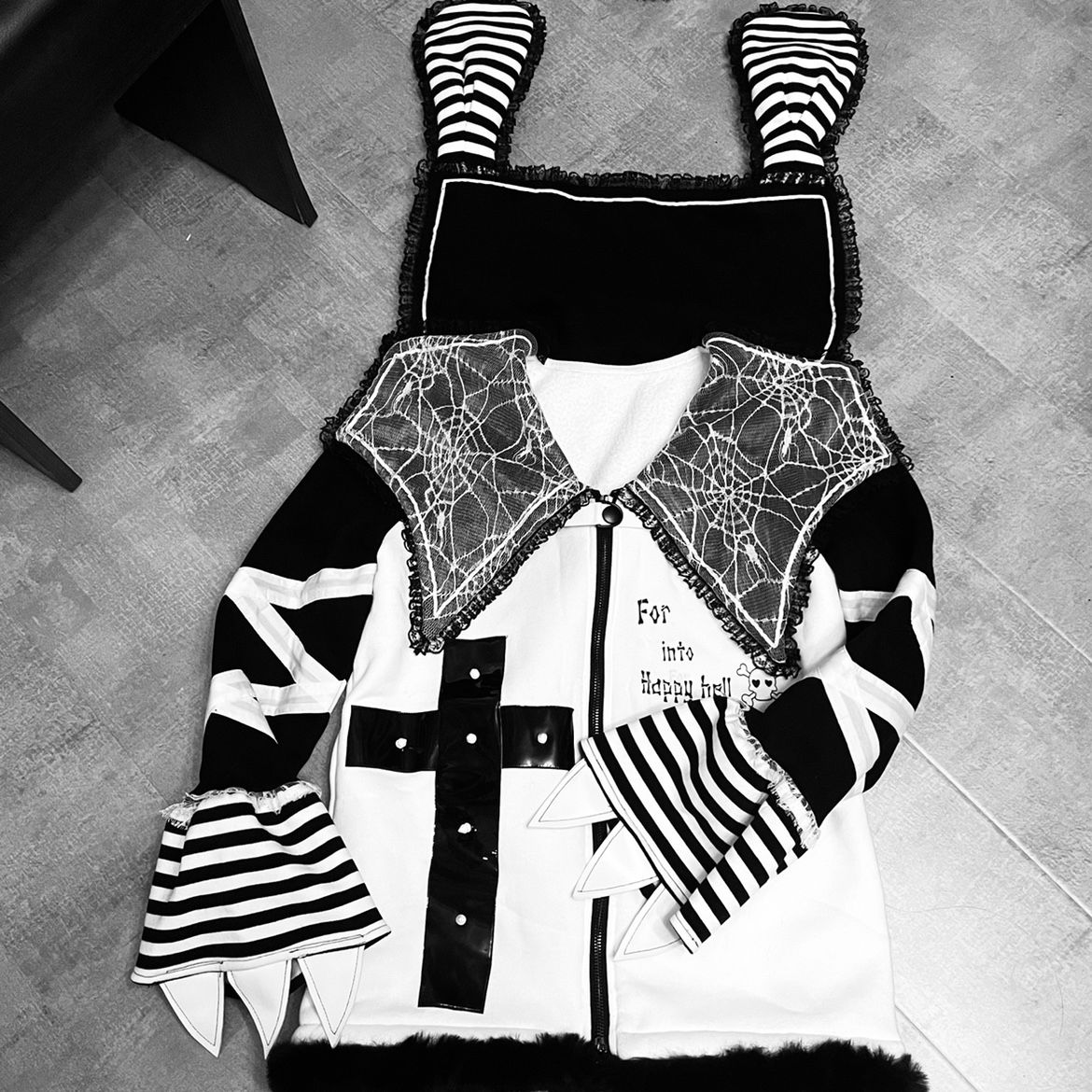 Vintage Fashion Jacket - Y2K 가을 겨울 서브컬쳐 빈티지 핫걸
