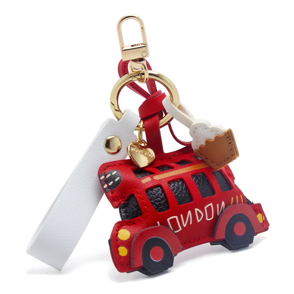 Vintage Fashion London - 영국 귀여운 빈티지 수제 가죽 키체인