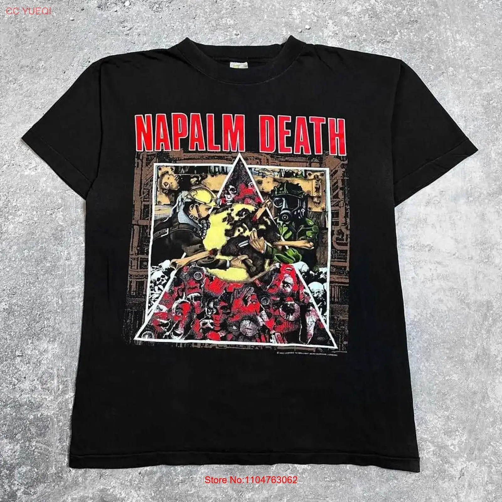 Vintage Fashion Campaigns - Napalm Death 1992 캠페인 포 뮤지컬