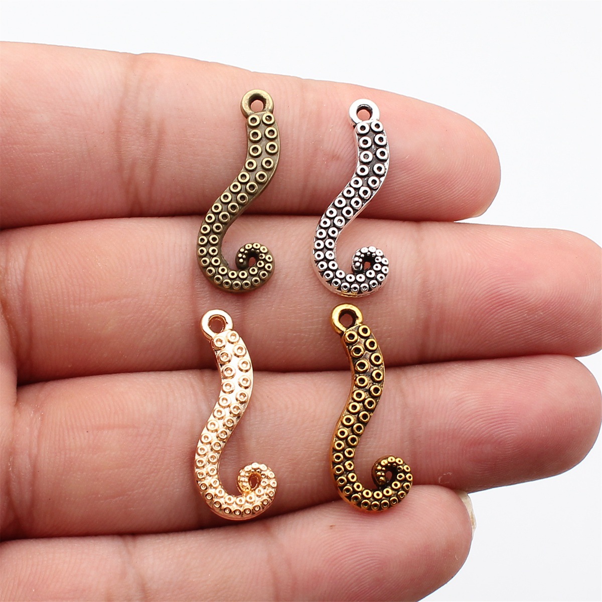 Vintage Fashion Words - WYSIWYG 20개 26x10mm 4색 문어 다리