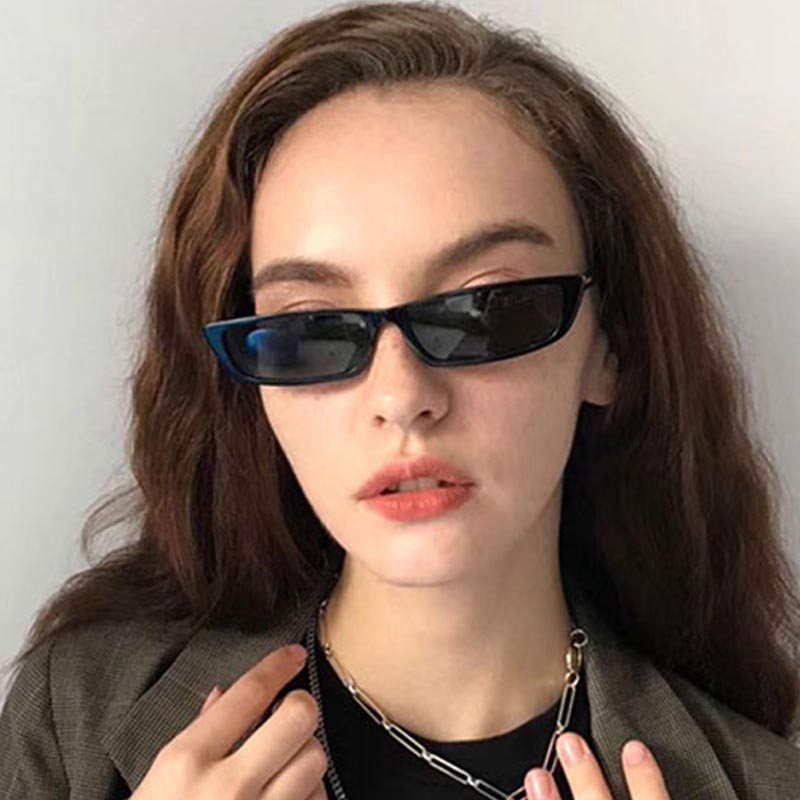 Vintage Fashion Trends - 작은 직사각형 선글라스 패션 여성 레트로