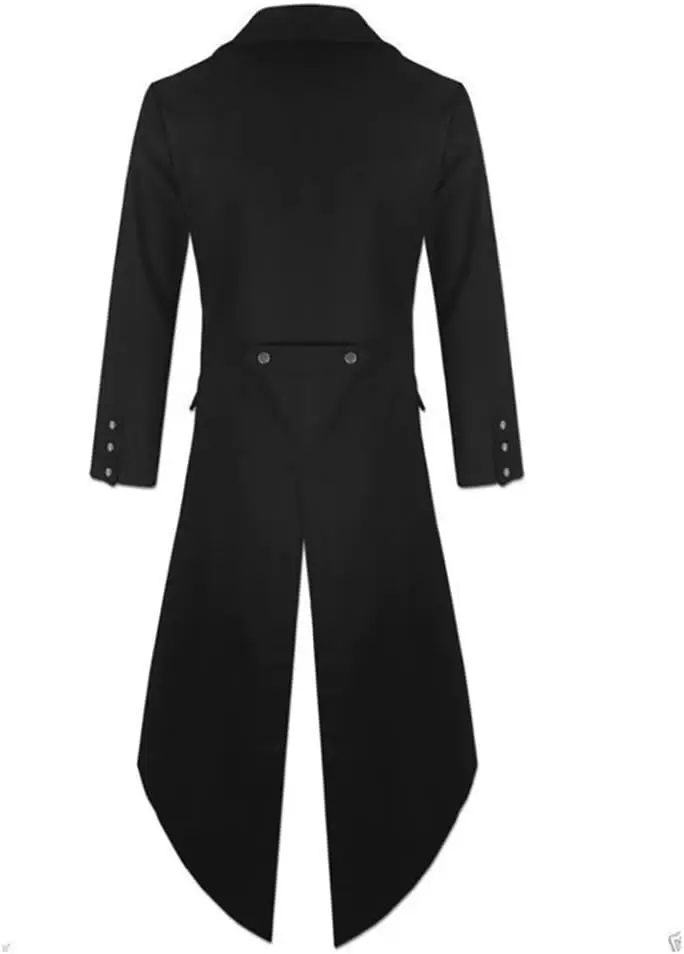 남성용 스팀펑크 고딕 재킷 빅토리아 시대 테일코트 빈티 - Vintage Fashion Jacket 리뷰 및 가격