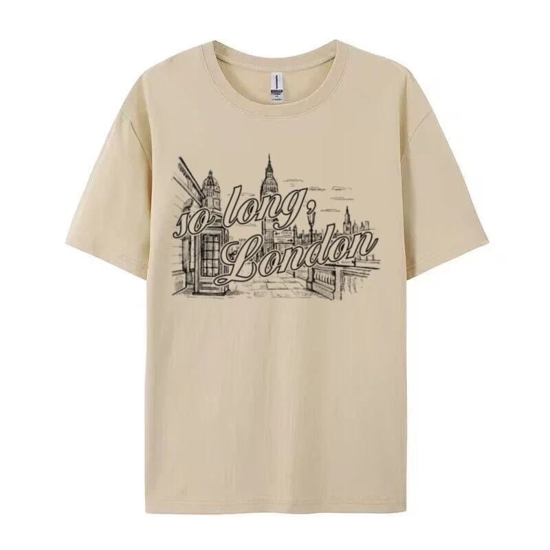 여성용 반팔 팬덤 티셔츠, 너무 긴 런던 빈티지 티셔츠 - Vintage Fashion London 리뷰 및 가격
