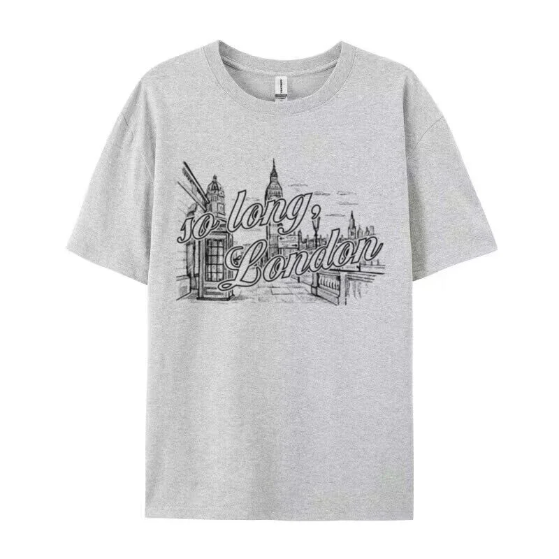 여성용 반팔 팬덤 티셔츠, 너무 긴 런던 빈티지 티셔츠 - Vintage Fashion London 리뷰 및 가격