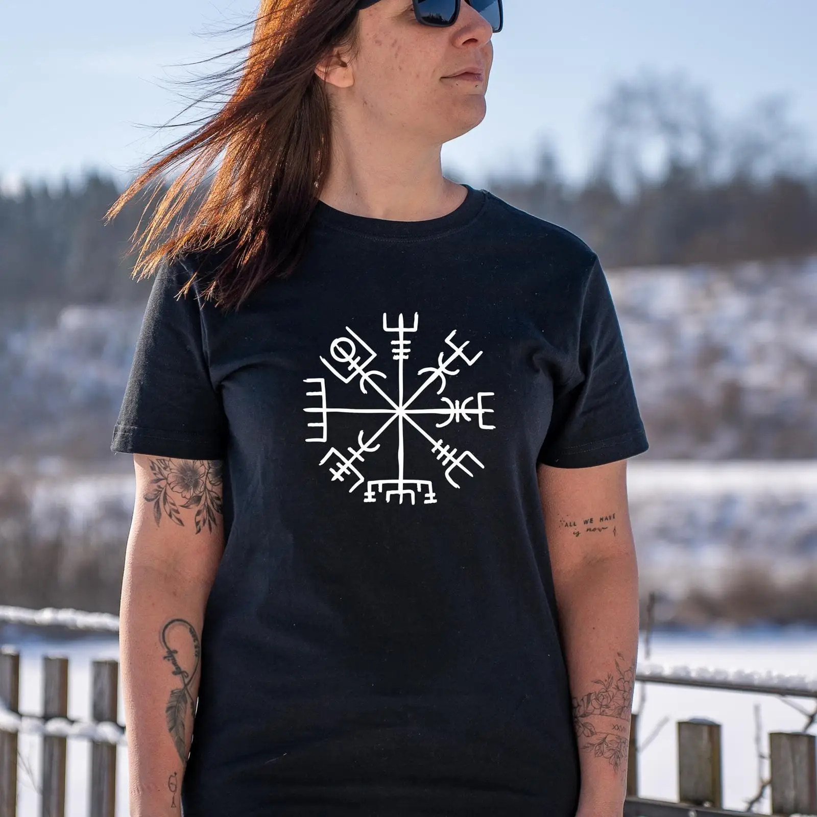 Vegvísir Nordic Rune Compass V - Vintage Fashion Faire 리뷰 및 가격