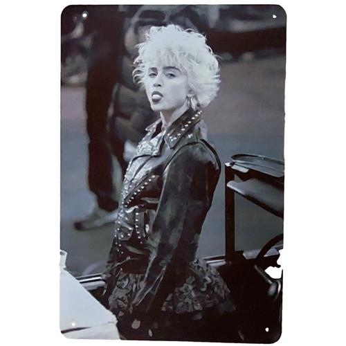 마돈나 레트로 메탈 사인 80년대 록앤롤 빈티지 포스터 - Vintage Fashion Posters 리뷰 및 가격