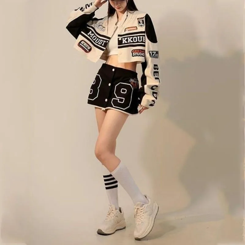 미국 빈티지 여성 대표팀 봄버 재킷, 다목적 캐주얼 블 - Vintage Fashion Postcards 리뷰 및 가격