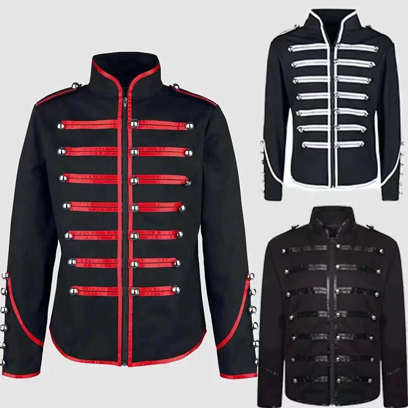 남성용 스팀펑크 록스타 재킷 빈티지 마이 케미컬 로맨스 - Vintage Fashion Jacket 리뷰 및 가격
