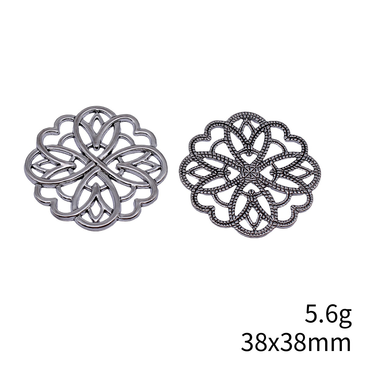 10개 38x38mm(1.5x1.5인치) 앤틱 실버 컬 - Vintage Fashion Words 리뷰 및 가격