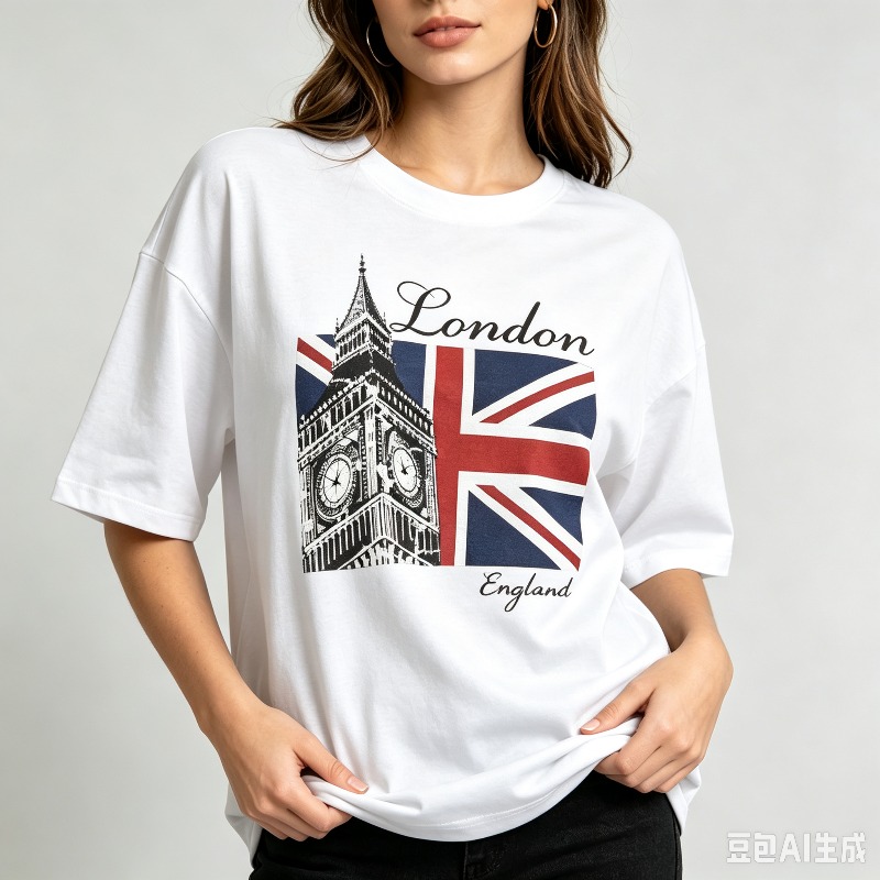 런던 영국 빅벤 프론트 프린트 티셔츠 100% 면 여성 - Vintage Fashion London 리뷰 및 가격