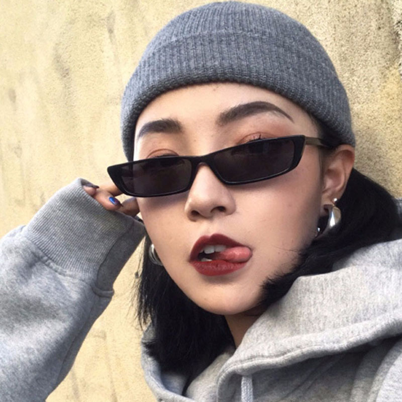작은 직사각형 선글라스 패션 여성 레트로 작은 프레임  - Vintage Fashion Trends 리뷰 및 가격